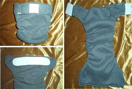 Cloth Diaper from Recycled Clothes