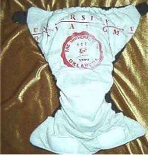 Cloth Diaper from Recycled Clothes