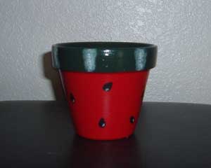 Watermelon Flower Pots