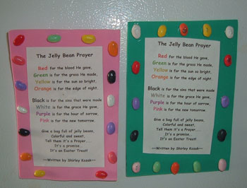 Jelly Bean Prayer Magnet