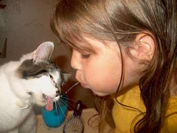 Oreo and His Drinking Fountain