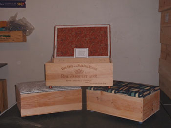Treasure Boxes form Wine Crates