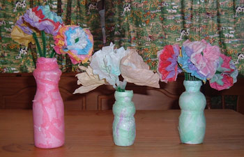 Tissue Paper Flowers