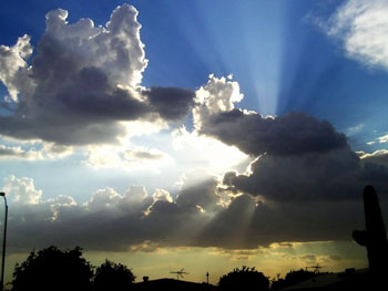 Cloudy Day in Yuma, AZ