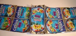 Juice Pouch Gift Bag - Sewing the Sides