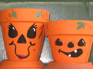 pumpkin pots