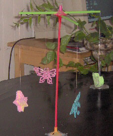 sponge mobile or centerpiece