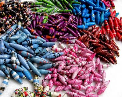 Handmade Ugandan Paper Beads