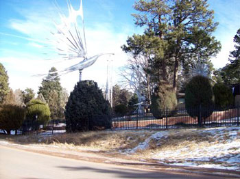 Wind Sculptures at Star Kempf Home